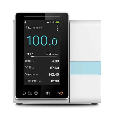 Bomba de infusión touch screen