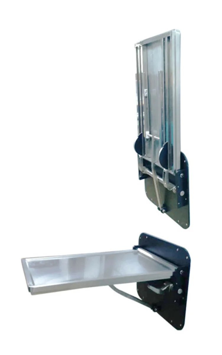 Mesa de tratamiento plegable