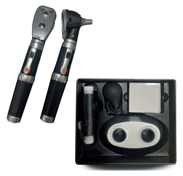 Estuche de otoscopio y oftalmoscopios